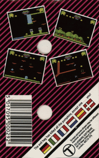 Cauldron II the Pumpkin Strikes Back Commodore 64 US box art